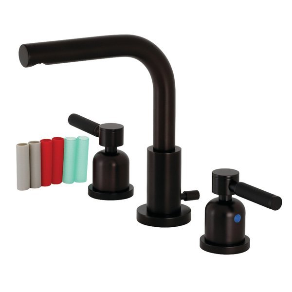 FSC8955DKL 8" Widespread Bathroom Faucet, Oil Rubbed Bronze, Fauceture, Mfr#: FSC8955DKL