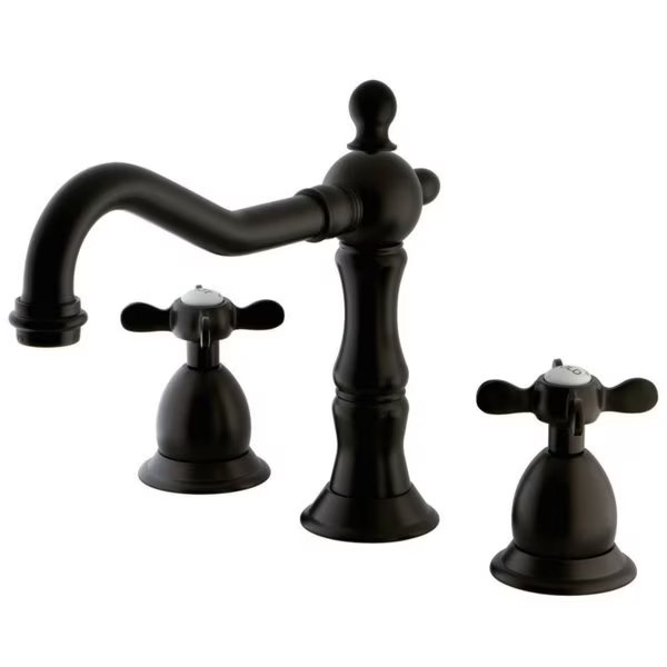 KS1975BEX 8" Widespread Bathroom Faucet, Oil Rubbed Bronze, Kingston Brass, Mfr#: KS1975BEX
