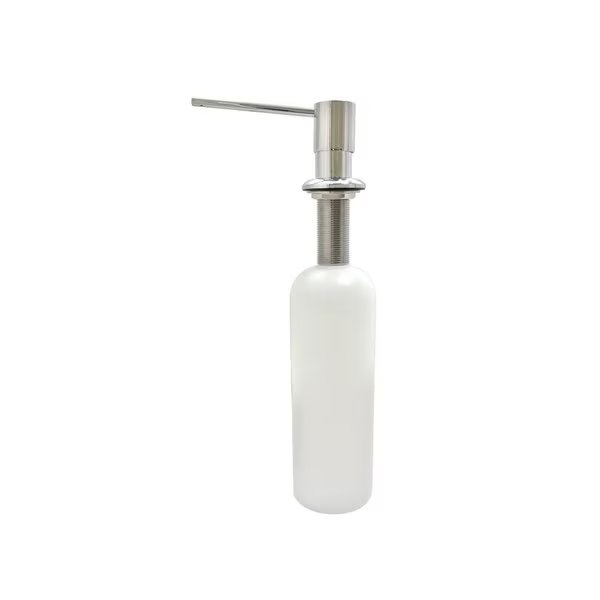 SD3711 Naples 17 oz Soap Dispenser W/ Straight Nozzle, Polished Chrome, Kingston Brass, Mfr#: SD3711