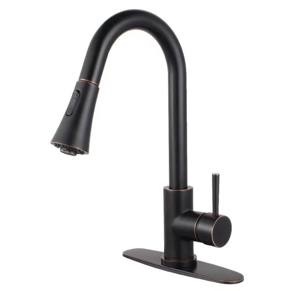 LS8726DL Concord Single-Handle Pull-Down Kitchen Faucet, Naples Bronze, Gourmetier, Mfr#: LS8726DL