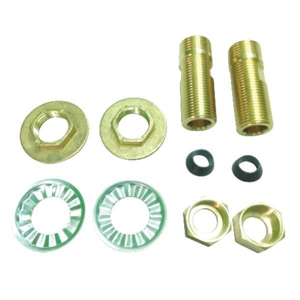 AET130-4 1/2" IPS Brass Adapter, Brass, Aqua Vintage, Mfr#: AET130-4