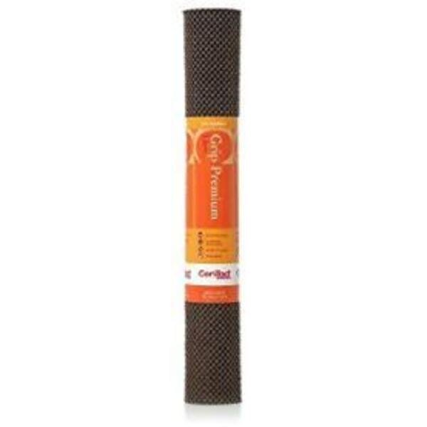 Grip Premium Drawer and Shelf Liner, Chocolate 12"x4 Ft., PK6, Con-Tact Brand, Mfr#: 04F-C6L1B-06