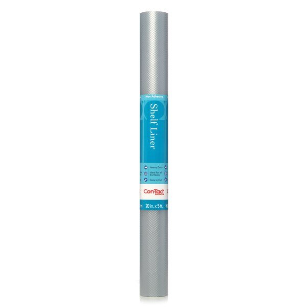 Shelf Liner, Clear Diamonds 20"x5 Ft., PK6, Con-Tact Brand, Mfr#: 05F-C5T20-06