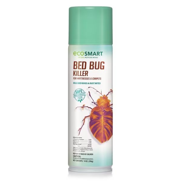 Bed Bug Spray for Mattresses and Carpets 14 oz., PK2, Ecosmart, Mfr#: ECSM-33521-01EC