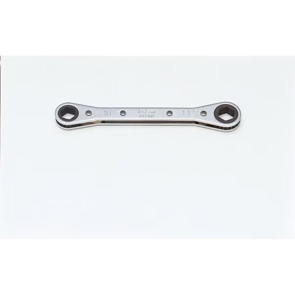 Ratcheting Ring Wrench 11x13mm 6 Point 145mm, Ko-Ken, Mfr#: 102NM-11X13