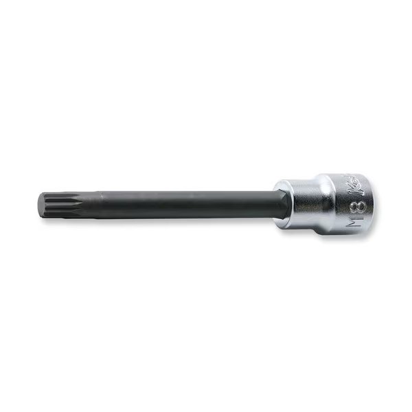 Bit Socket XZN M5 Triple Square 100mm 3/8 Sq. Drive, Ko-Ken, Mfr#: 3020.100-M5