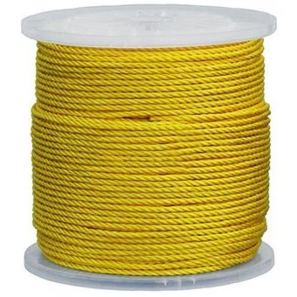 L.H. Dottie 3/16'' x 250' Yellow Polypropylene Pull Rope, L.H. Dottie, Mfr#: 3625