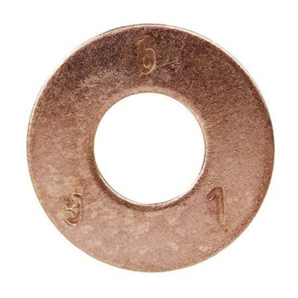 Flat Washer, For Screw Size 1/4" , Silicon Bronze 100 PK, L.H. Dottie, Mfr#: FWBZ14