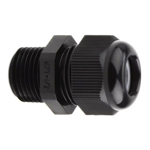 L.H. Dottie 1'' Nylon Strain Relief Connector, 10PK, L.H. Dottie, Mfr#: NSR100L