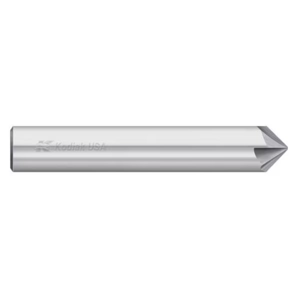 1/8 Carbide Chamfer Mill 4 Flute Single End, Kodiak Cutting Tools, Mfr#: 5553081