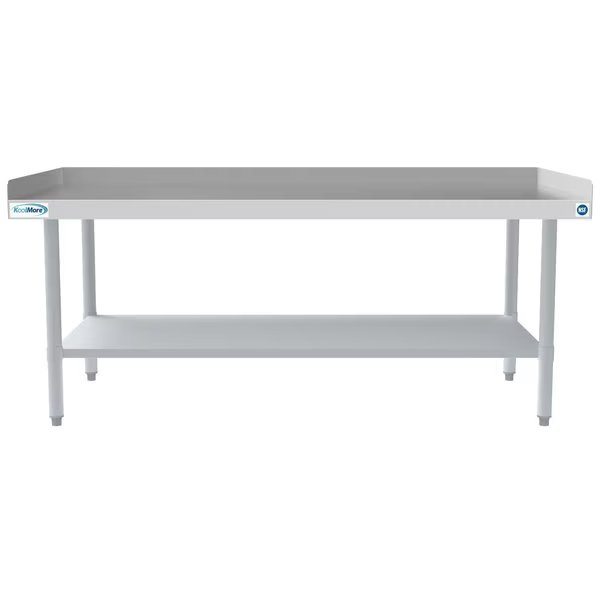 16 Gauge Stainless Steel Commercial Equipment Stand - 30 x 60 Heavy Duty Griddle Stand w/Undershelf, Koolmore, Mfr#: EQT-163060