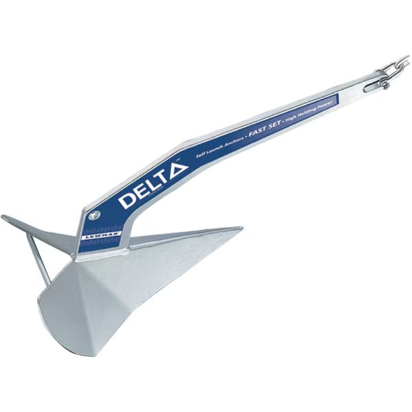 Delta Fast-Set Anchor, Galvanized, 22 Lbs., Lewmar, Mfr#: 0057410