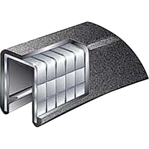 5/32 X 25' Flex Trim-Black, Taco Metals, Mfr#: V30-1005B25-1