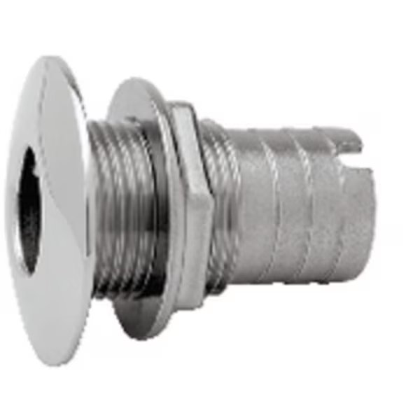 Attwood Thru Hull Stainless Steel 1-1/8" For Hose; Short, Attwood Marine, Mfr#: 66543-3