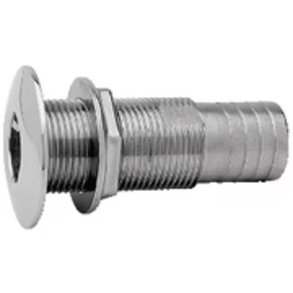 Attwood Thru Hull Stainless Steel 1-1/4" For Hose, Attwood Marine, Mfr#: 66550-3