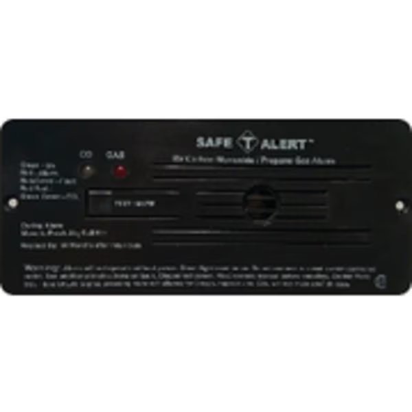 12V 35 Series Safe-T-Alert Flush Mnt RV Dual Carbon Monoxide/Propane A, Mti Industries, Mfr#: 35-742-BL