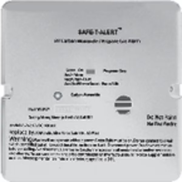 Safe t Alert 45 Series - Dual Carbon Monoxide / Propane Alarm; White, Mti Industries, Mfr#: 45-742-WT