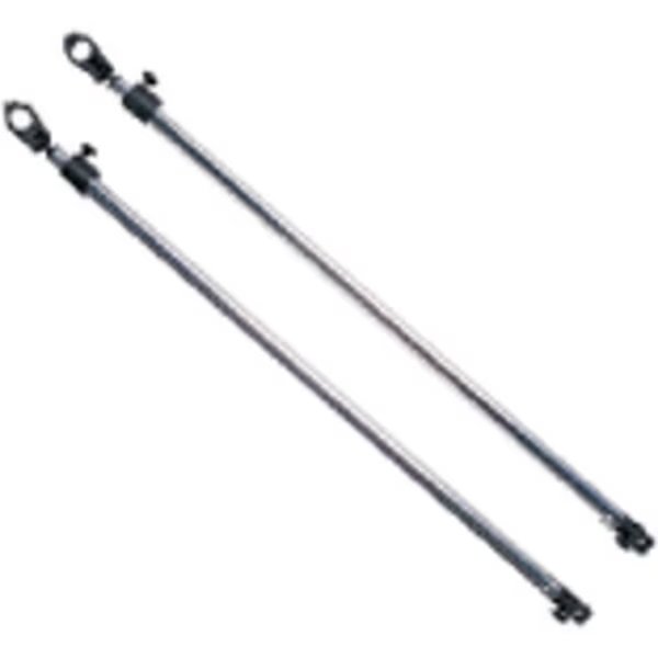 Adjstbl Bimini Support Poles 28 to 48" w 7/8" Jaw Slides & Dec, PK2, Taylor, Mfr#: 11995