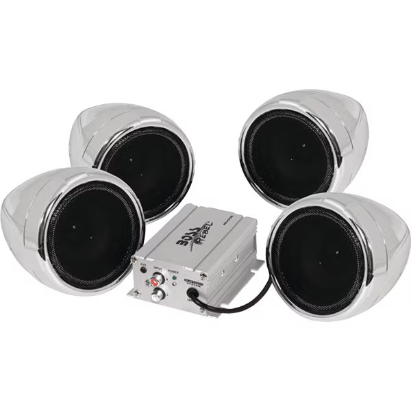 Bluetooth All-Terrain Speaker and Amplifier System, 1000 Watts, Boss Audio, Mfr#: MC470B