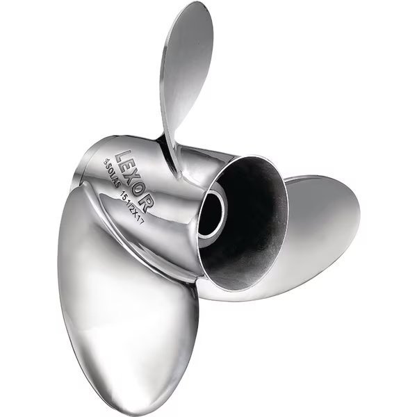Rubex L3Interchangeable Hub 3-Blade Propeller, 15in Pitch, Solas, Mfr#: 9571-158-15
