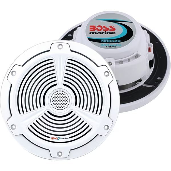 6-1/2" 2-Way Marine Speakers, Boss Audio, Mfr#: MR652C