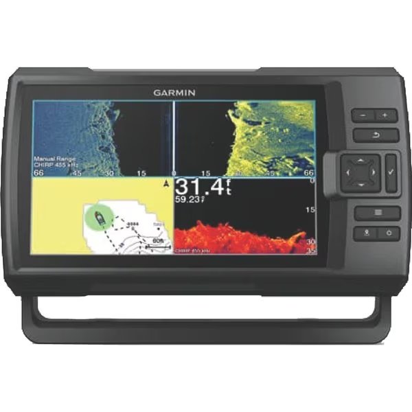 Garmin 0100255400 Striker Vivid Series 9" Fishfinder, 9sv US w/ GT52HW-TM Transducer, Garmin, Mfr#: 010-02554-00