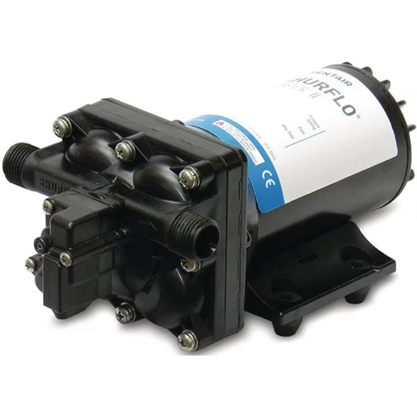 Shurflo Blaster II Black 45 PSI 3.5 GPM Washdown Pump 9" x 5" x 4 1/8", Shurflo, Mfr#: 4238-121-E07