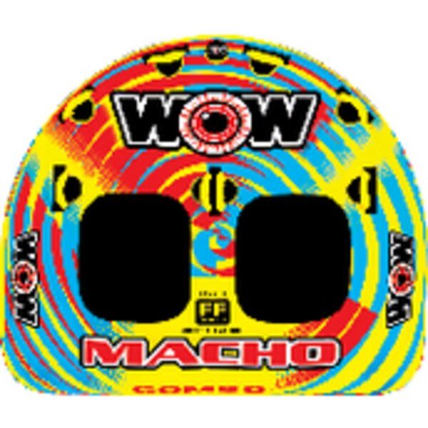 WOW Macho Towable; 1-2 Riders, Wow Watersports, Mfr#: 16-1010