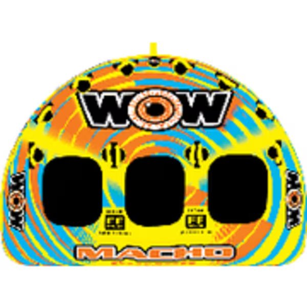WOW Macho Towable; 1-3 Riders, Wow Watersports, Mfr#: 16-1030