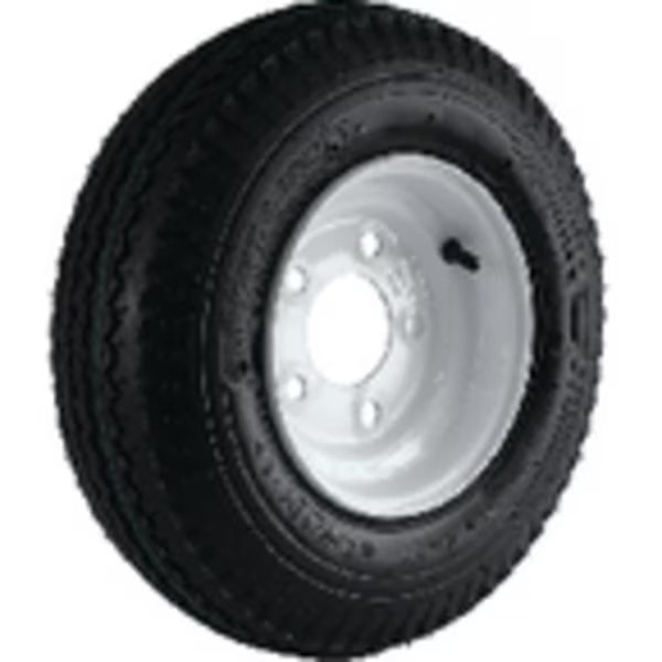 Loadstar Bias Tire & Wheel (Rim) Assembly 570-8 4 Hole 4 Ply, Loadstar Tires, Mfr#: 30080