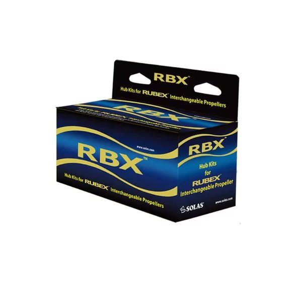 Interchangeable Hub Kit For Rubex Propeller, Volvo & OMC/Cobra Sterndrives in Aluminum, Solas, Mfr#: RBX-105