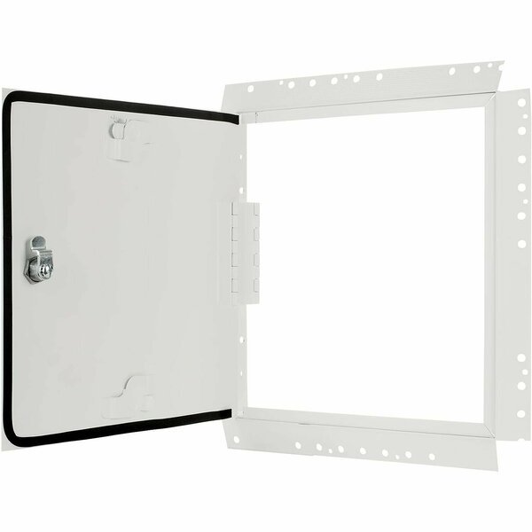 DRYWALL BEAD ACCESS PANEL INTEROIOR FOR WALLS AND CEILINGS W/ KEYED CYLINDER LOCK & NEOPRENE GASKET, Linhdor, Mfr#: GB40291616