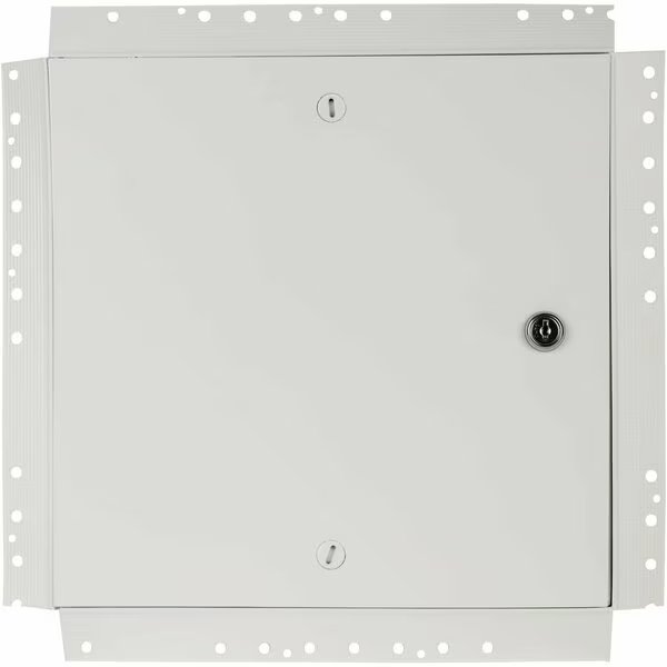 DRYWALL BEAD ACCESS PANEL INTERIOR FOR WALLS AND CELINGS W/ KEYED CYLINDER LOCK, Linhdor, Mfr#: GB402088
