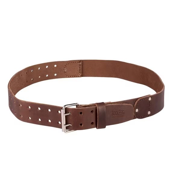 Oil Tanned Top Grain 2 in Belt, 2 Pin Roller Buckle, Toolpro, Mfr#: TP70960