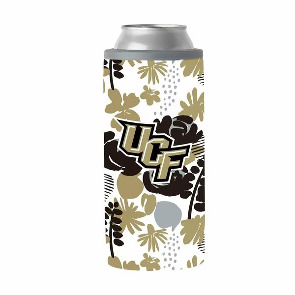 Cincinnati 12oz Floral Slim Can Coolie, Logo Brands, Mfr#: 121-S12C-46