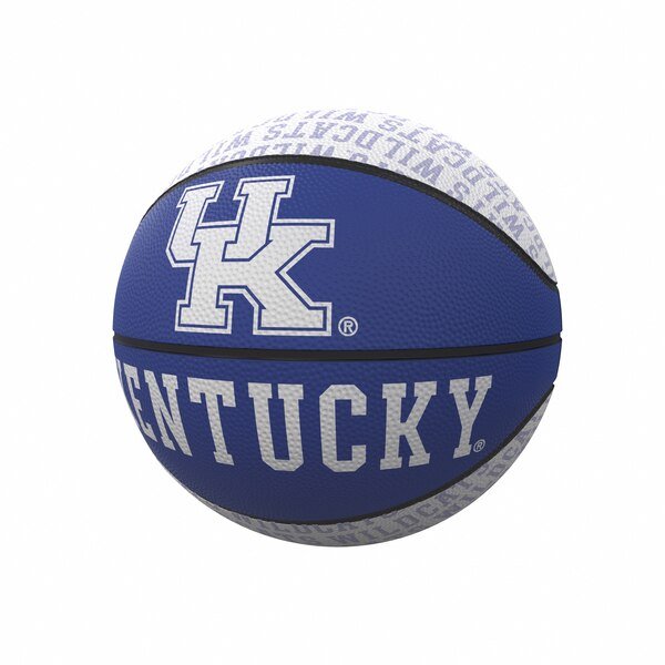 Kentucky Repeating Logo Mini-Size Rubber Basketball, Logo Brands, Mfr#: 159-91MR-1