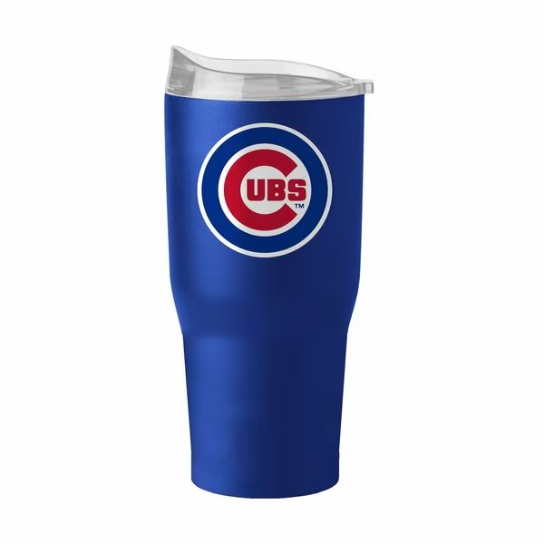 Chicago Cubs 30oz Flipside Powder Coat Tumbler, Logo Brands, Mfr#: 506-S30PT-34