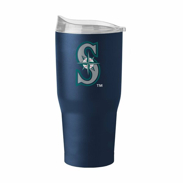 Seattle Mariners 30oz Flipside Powder Coat Tumbler, Logo Brands, Mfr#: 526-S30PT-34