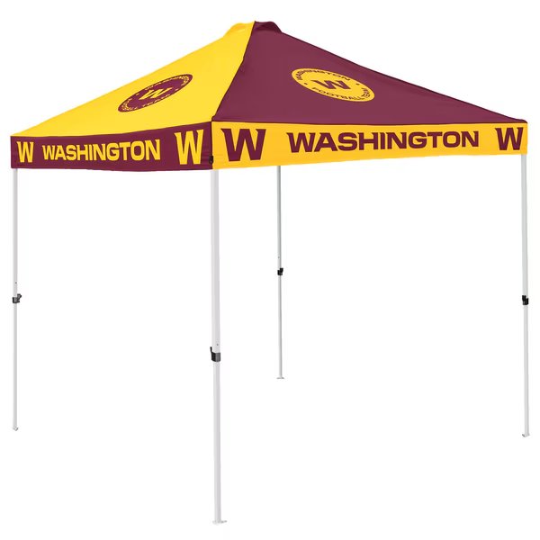 Washington Football Team Checkerboard Canopy, Logo Brands, Mfr#: 632-42C