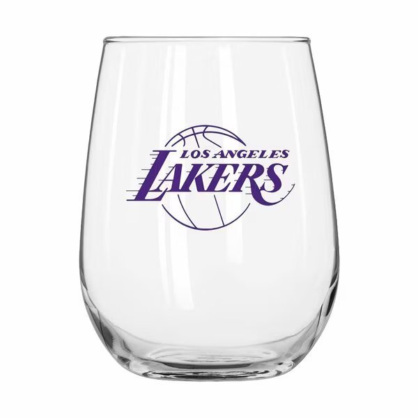 Los Angeles Lakers 16oz Gameday Curved Beverage Glass, Logo Brands, Mfr#: 713-G16CB-1
