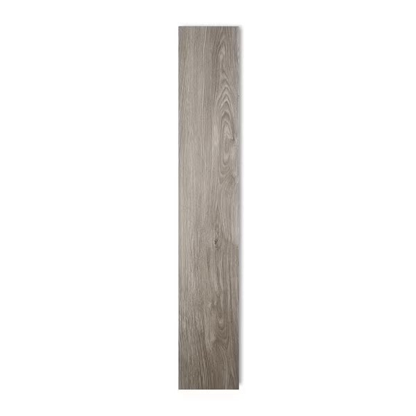 LUCIDA SURFACES, BaseCore Smoked 6 in. x 36 in. 2mm 12MIL Peel & Stick Vinyl Plank (54 sq.ft), 36PK, Lucida Surfaces, Mfr#: BC-904