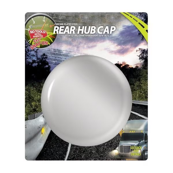 Hub Cap Rear 8.5in, Hd Driven, Mfr#: 076-06382