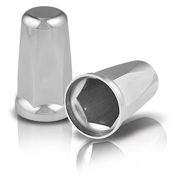Nut Cover Plastic Hex Tall Push On 33mm, Hd Driven, Mfr#: 076-07608