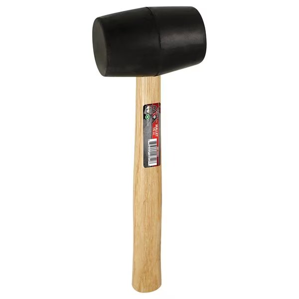 Mallet Rubber Wood Handle 16oz, Mighty Maxx, Mfr#: 083-10352