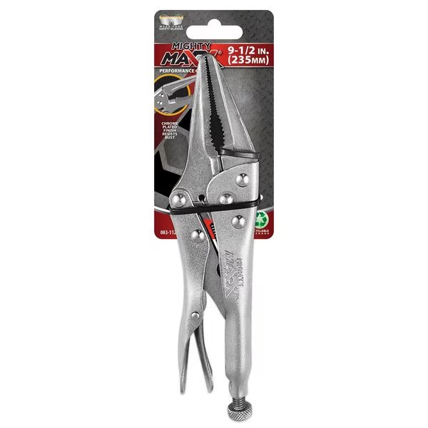 Pliers Lock Grip Needle 10in, Mighty Maxx, Mfr#: 083-11227