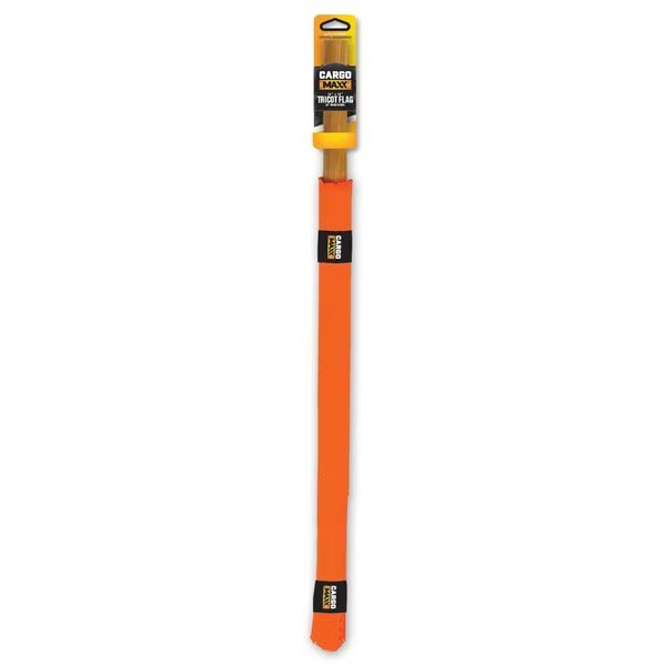 Tricot Orange Flag 18x18 w/24inDowel, Cargo Maxx, Mfr#: 122-10005