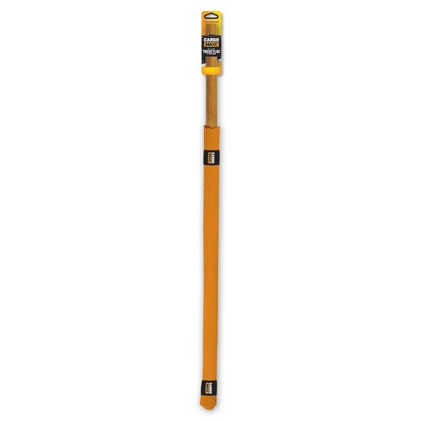Tricot Orange Flag 24x24 w/36in Dowel, Cargo Maxx, Mfr#: 122-10009