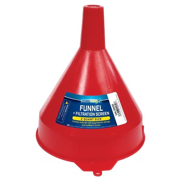 PrepWERX Funnel 2-Quart w/Screen, Prepwerx, Mfr#: 144-20050
