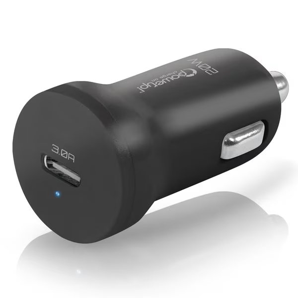USB Charger-Car Plug 20w 1 Port USB-C, Power Up!, Mfr#: 191-05681