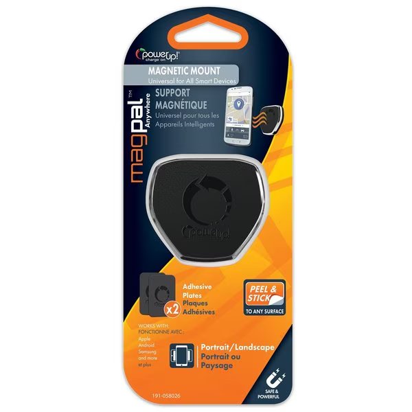 MagPal AnyWhere Mount Single Pack - Carded, Power Up!, Mfr#: 191-058026